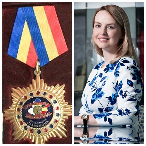 Ольга Мащикова награждена почётным знаком «Футбольная слава Дона»